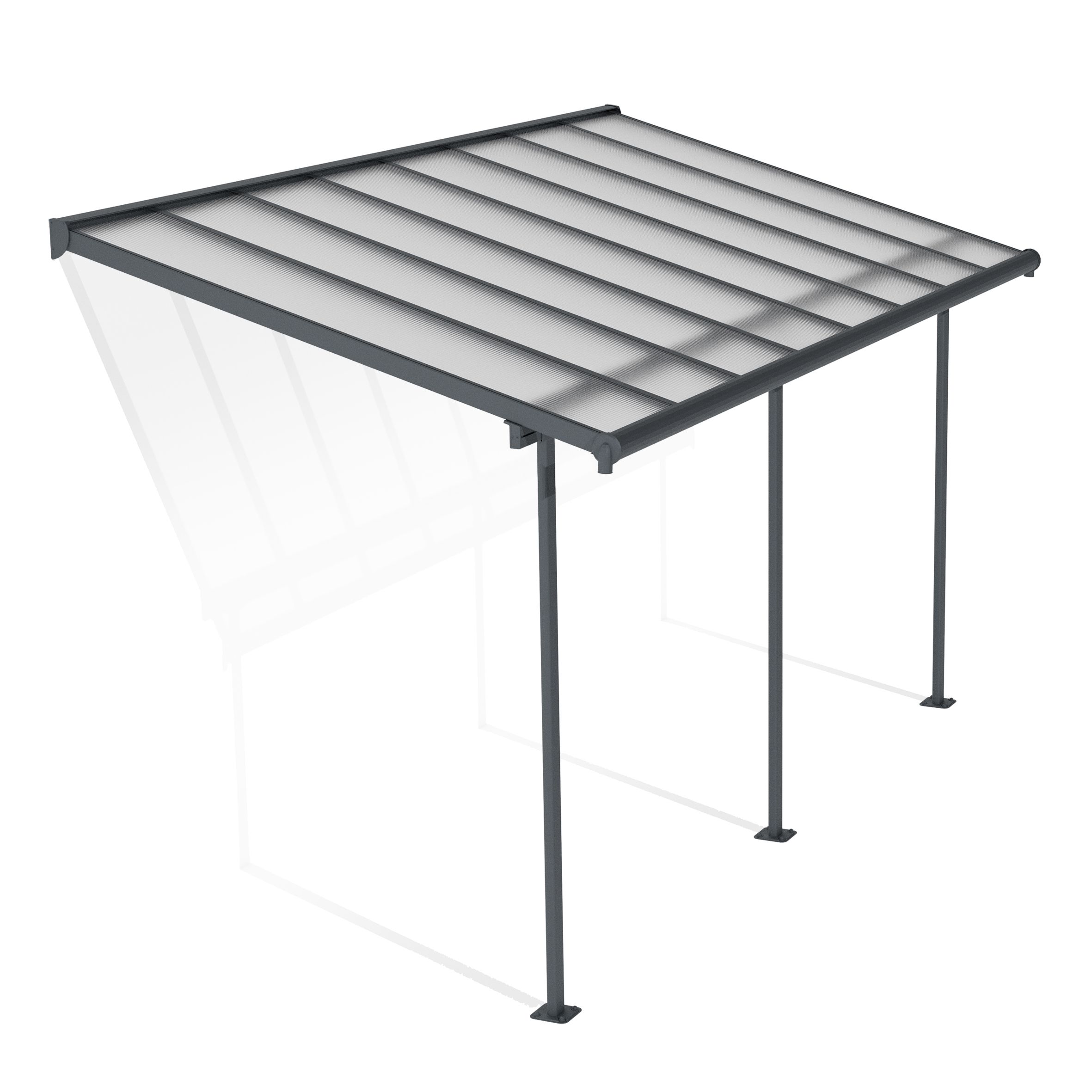 Sierra Grey Patio cover (H)3000mm (W)2280mm
