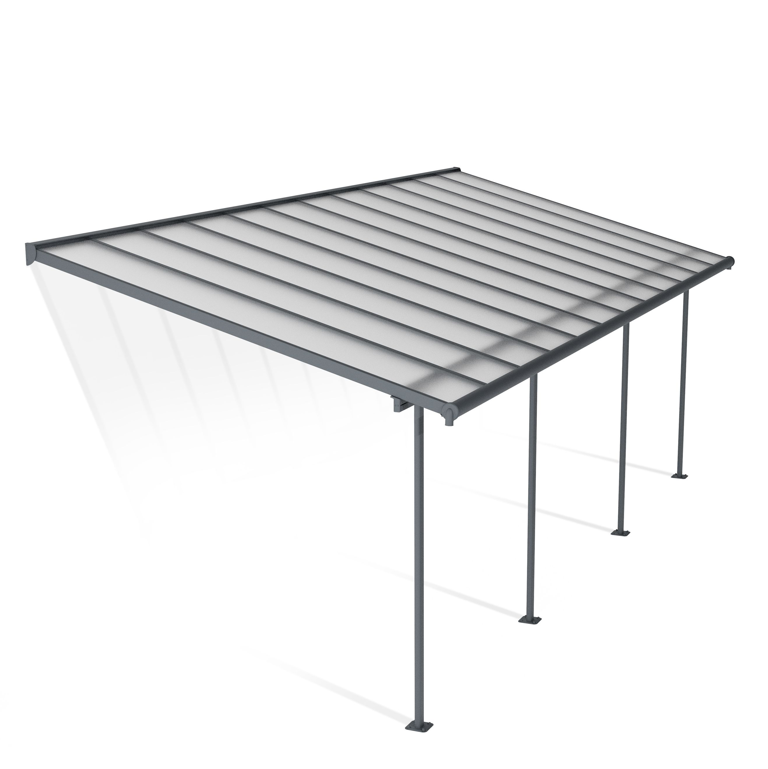 Sierra Grey Patio cover (H)3050mm (W)2950mm