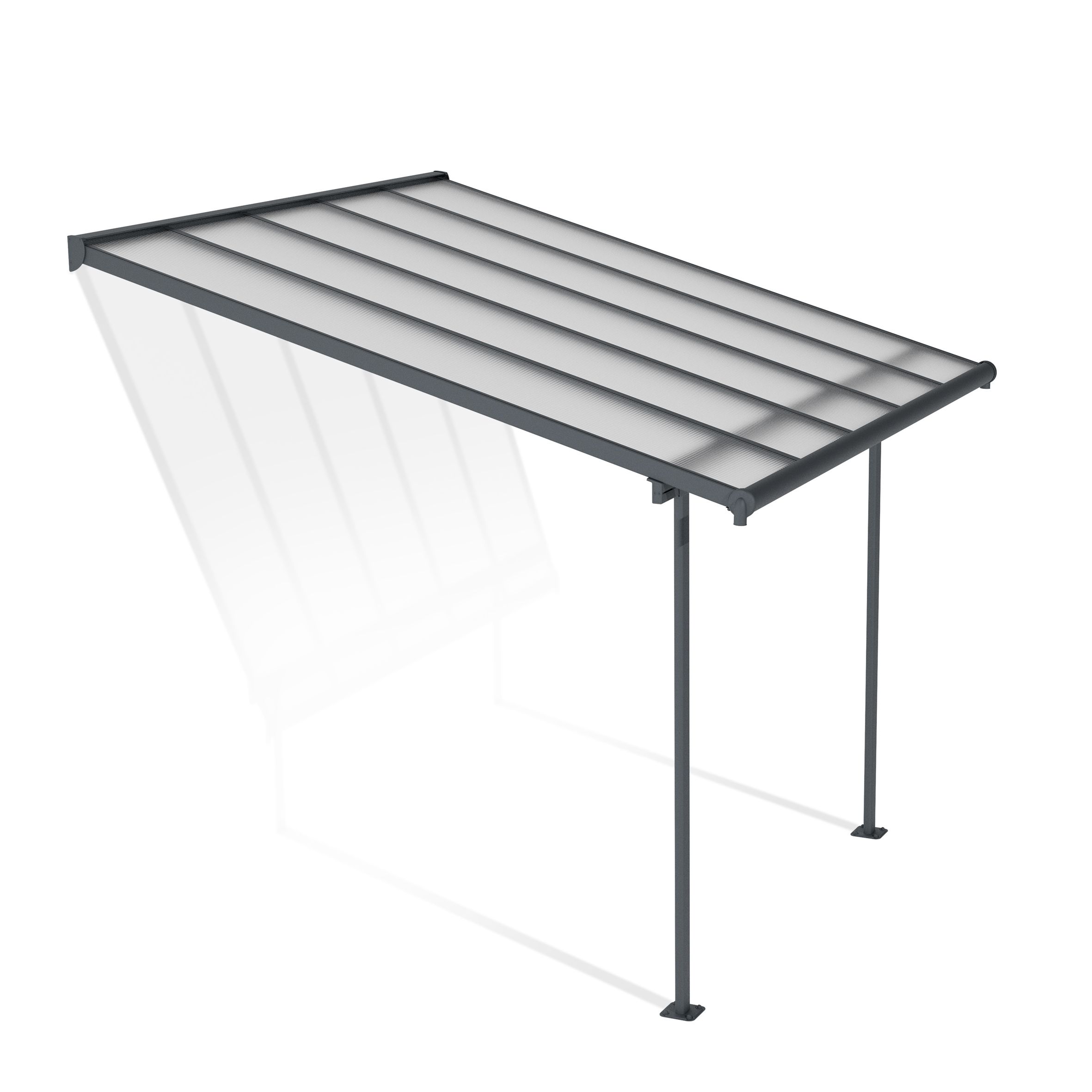 Sierra Grey Patio cover (H)3050mm (W)2990mm