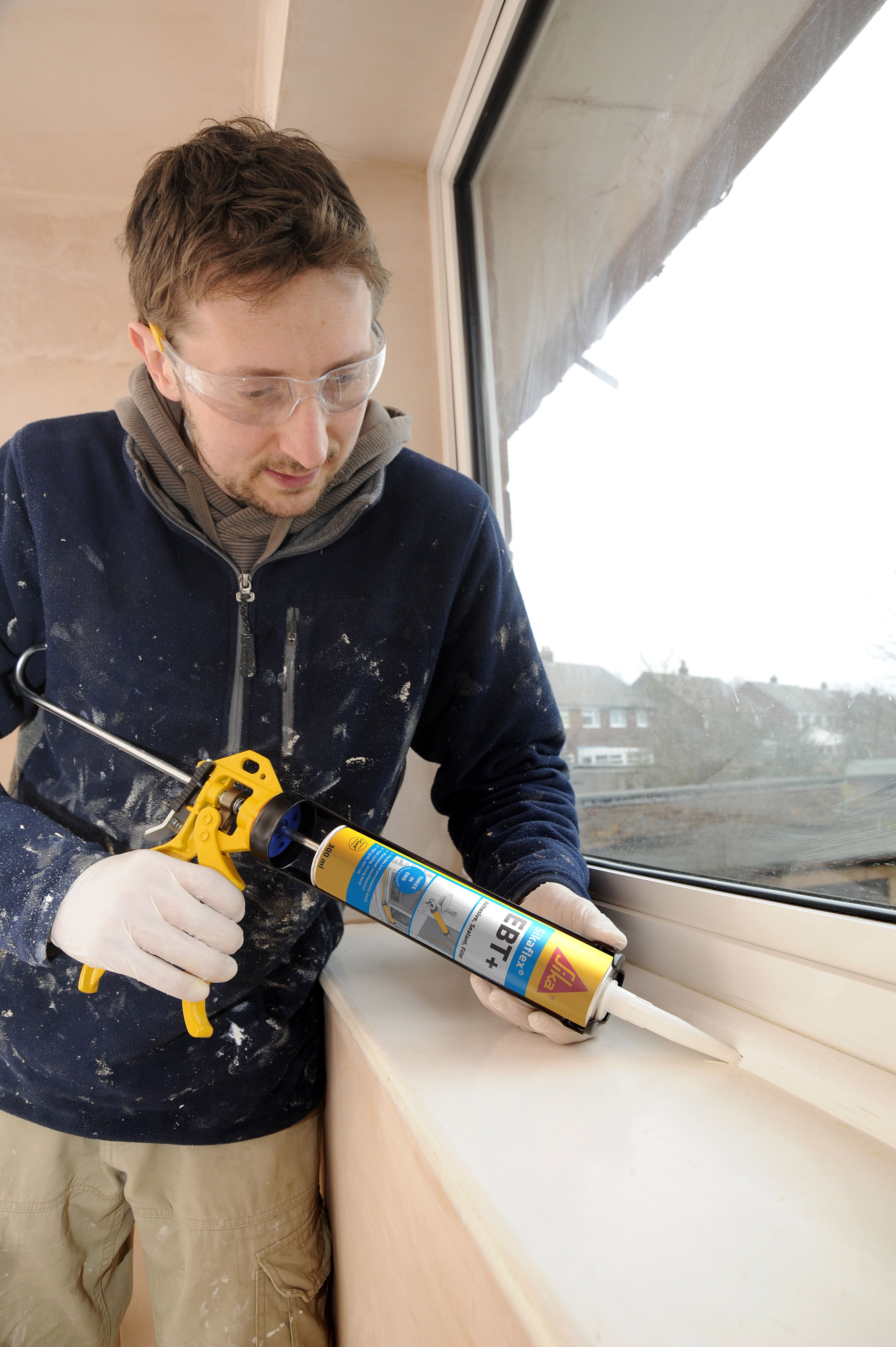 Sika Flex EBT+ Black General-purpose Adhesive, sealant & filler, 300ml