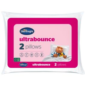 Silentnight Ultrabounce Medium Hypoallergenic Pillow, Pair