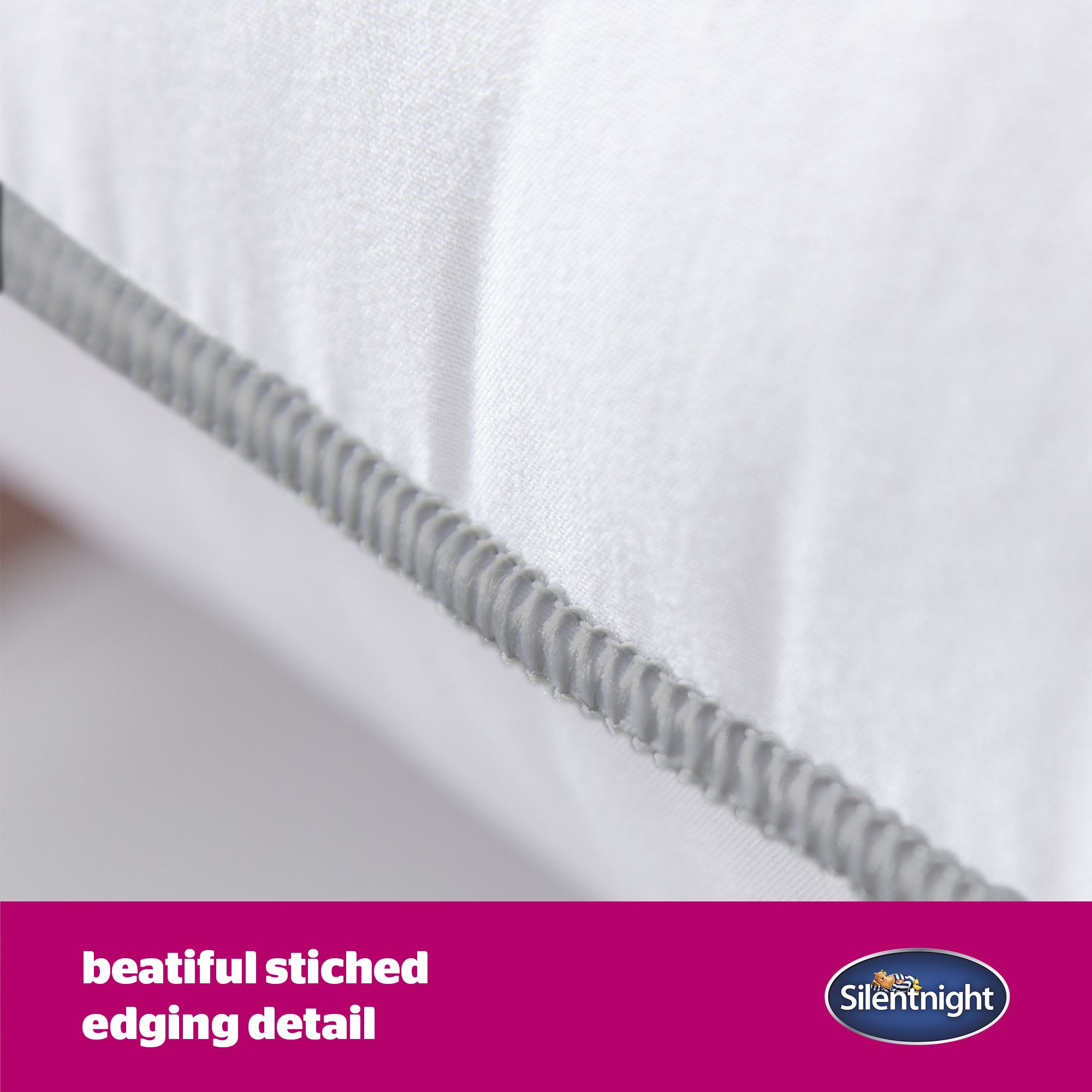 Silentnight Ultrabounce Medium Hypoallergenic Pillow, Pair