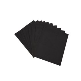 Silicon carbide Assorted Hand sanding sheets, Pack of 10