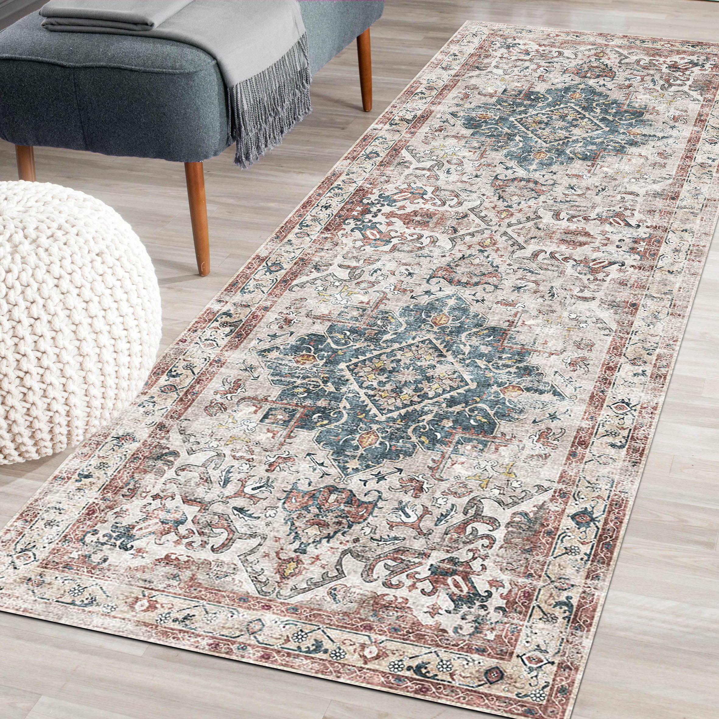 Silk Road Multi Buram Medium Runner, (L)180cm x (W)60cm