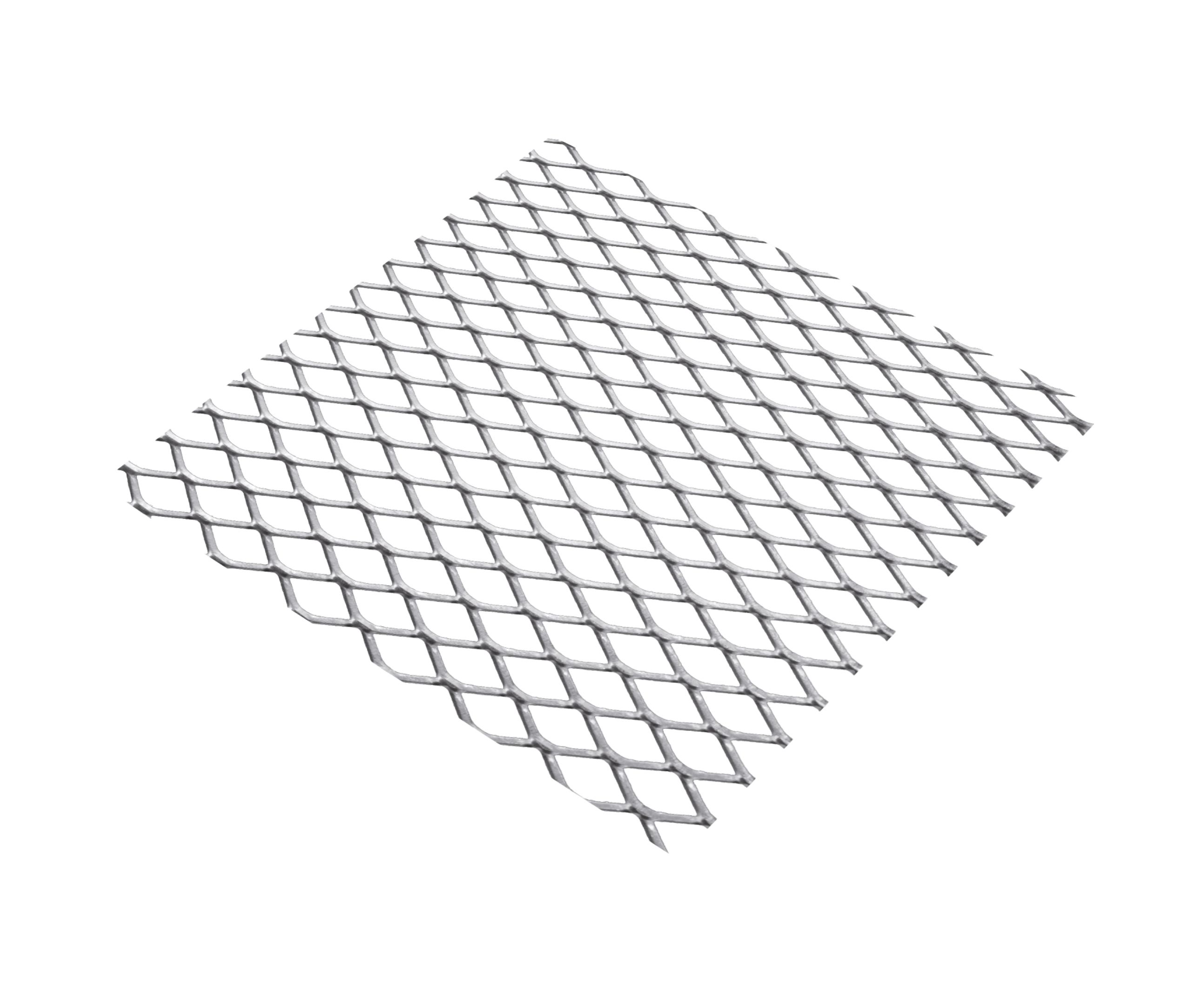 10mm x 8mm Raised Aluminium Expanded Mesh Sheet