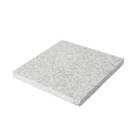 Silver grey Granite Paving slab (L)295mm (W)295mm