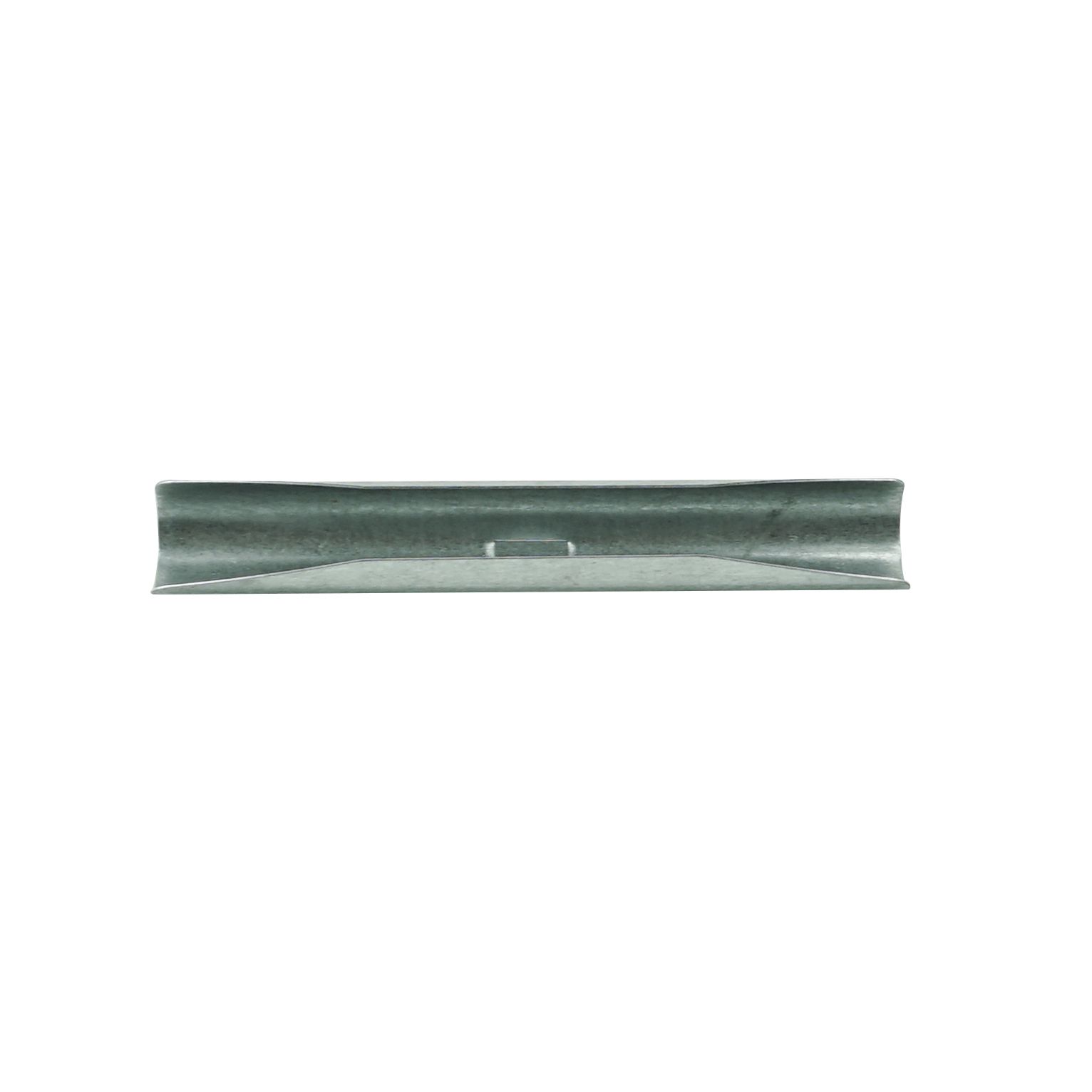 Silver Nickel effect Metal Clip Pole connector, (L)110mm (Dia)19mm