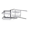 Silver RH Swing out corner Pull-out storage For 1000mm corner cabinet