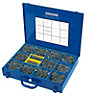 Silverscrew Double-countersunk Zinc-plated Carbon steel Screws trade case, Pack