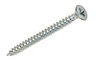Silverscrew PZ Double-countersunk Zinc-plated Carbon steel Multipurpose screw (Dia)3mm (L)12mm, Pack of 200