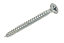 Silverscrew PZ Double-countersunk Zinc-plated Carbon steel Multipurpose screw (Dia)4mm (L)25mm, Pack of 200