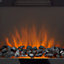 Sirocco Cristal 2kW Black Glass effect Electric Fire