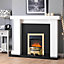 Sirocco Westerly 2kW Black Electric Fire