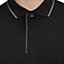 Site Barchan Black Polo shirt Large