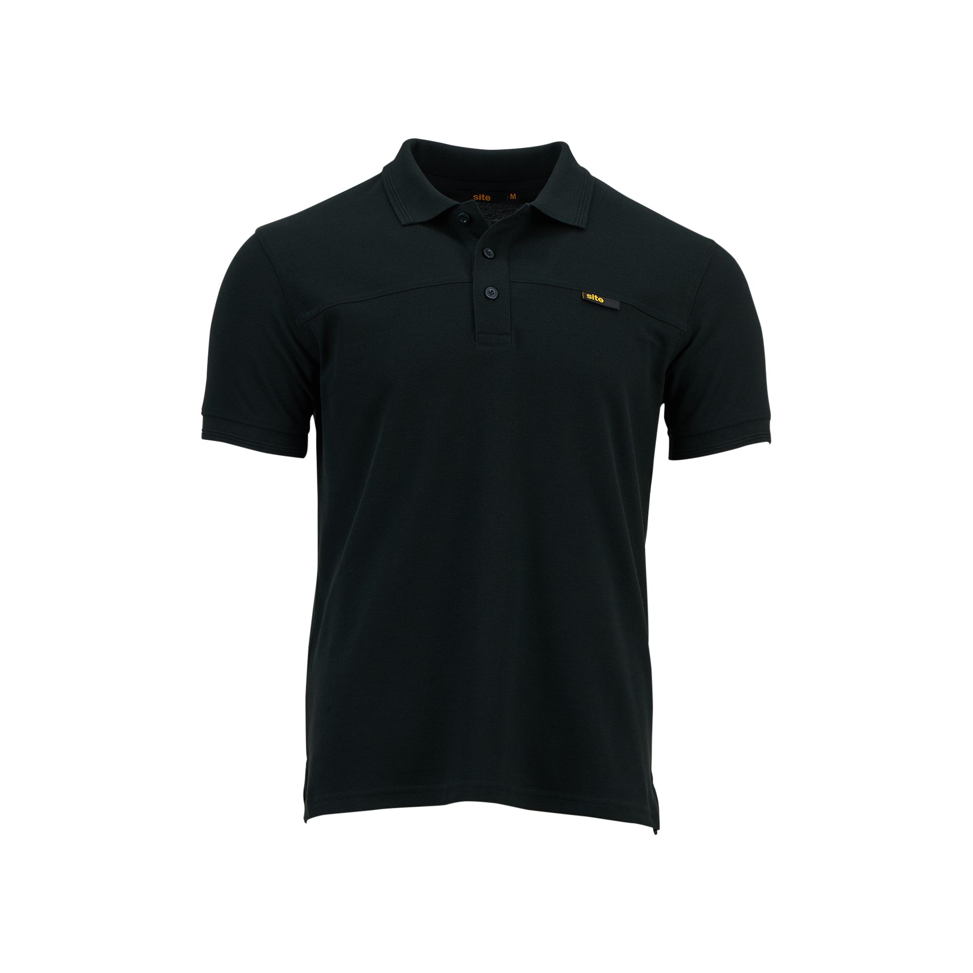 Site Barnat Black Men's Polo shirt X Large
