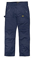 Site Beagle Navy Trousers, W32" L32"