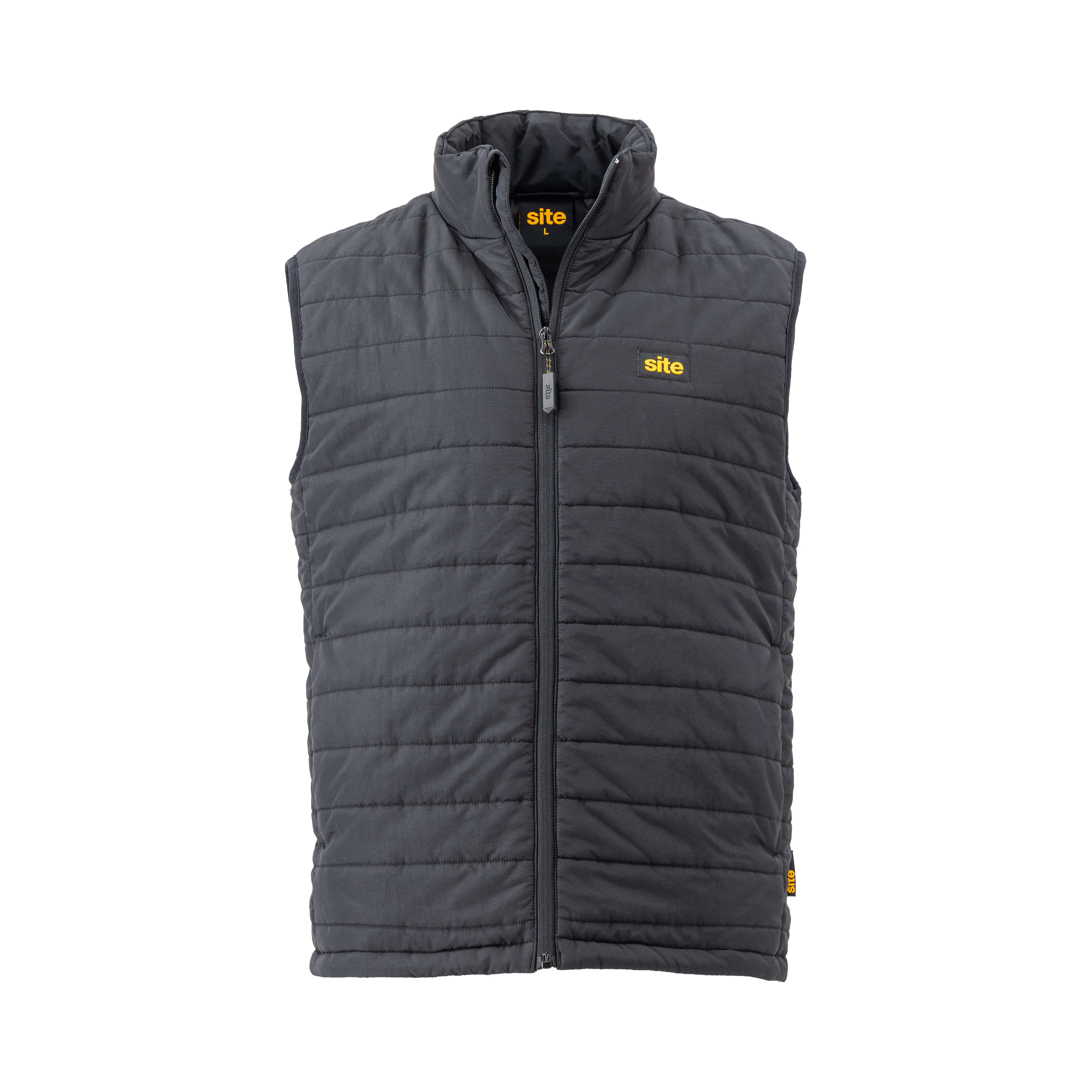 Site Beckford Black Bodywarmer Medium