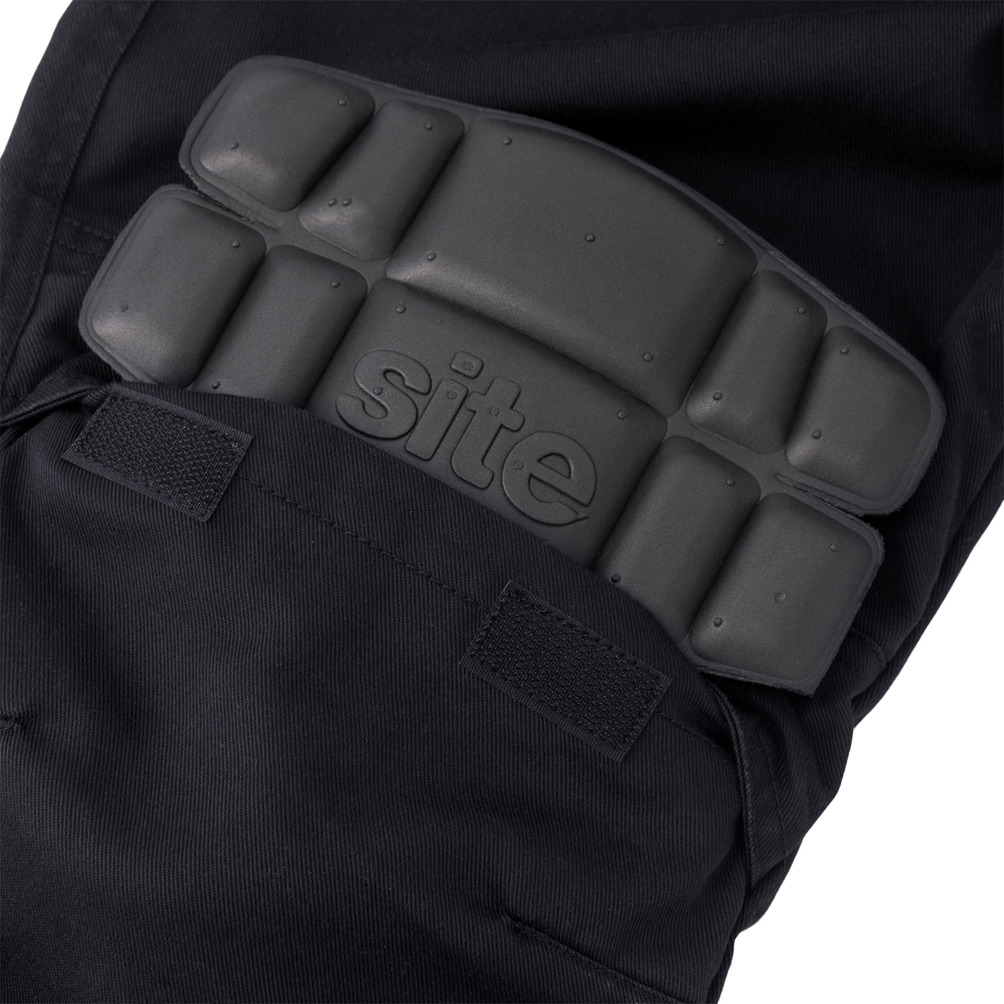Site Black Bib & brace Large