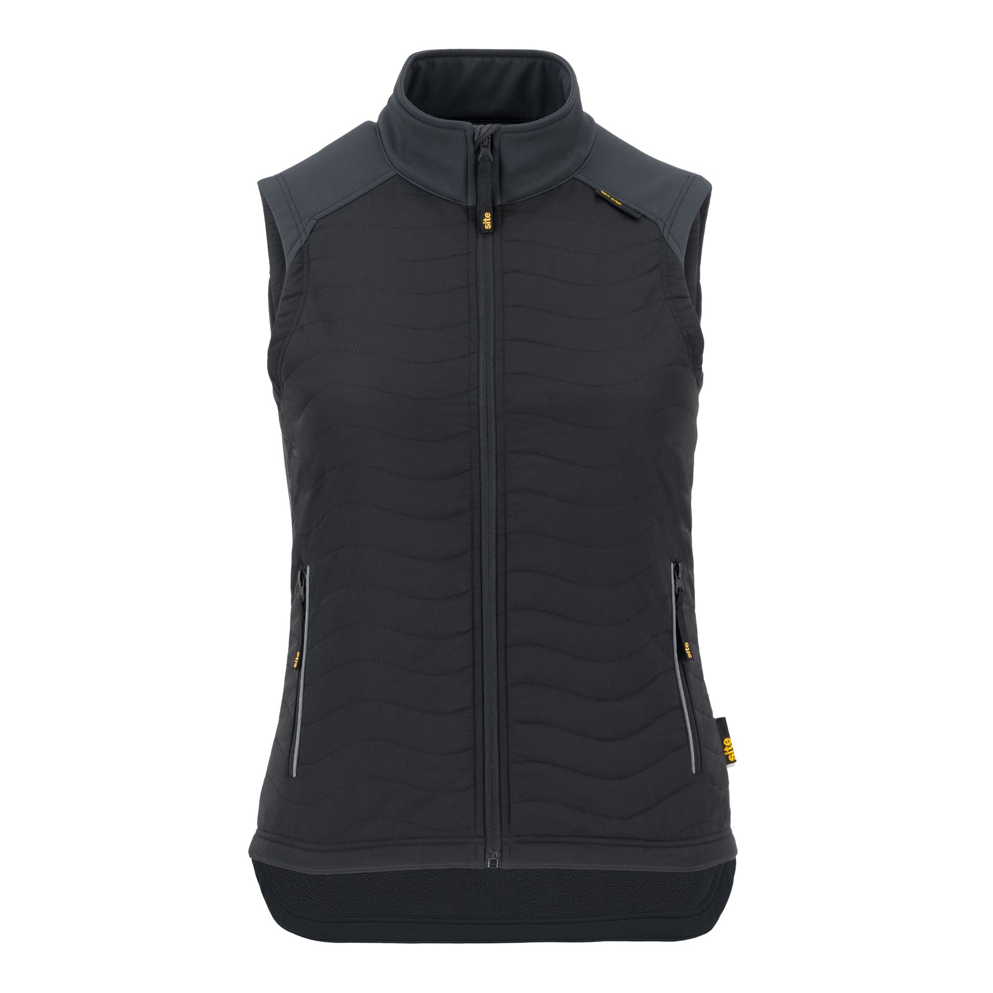 Site Karker Fleece Black Bodywarmer X Large | Tradepoint