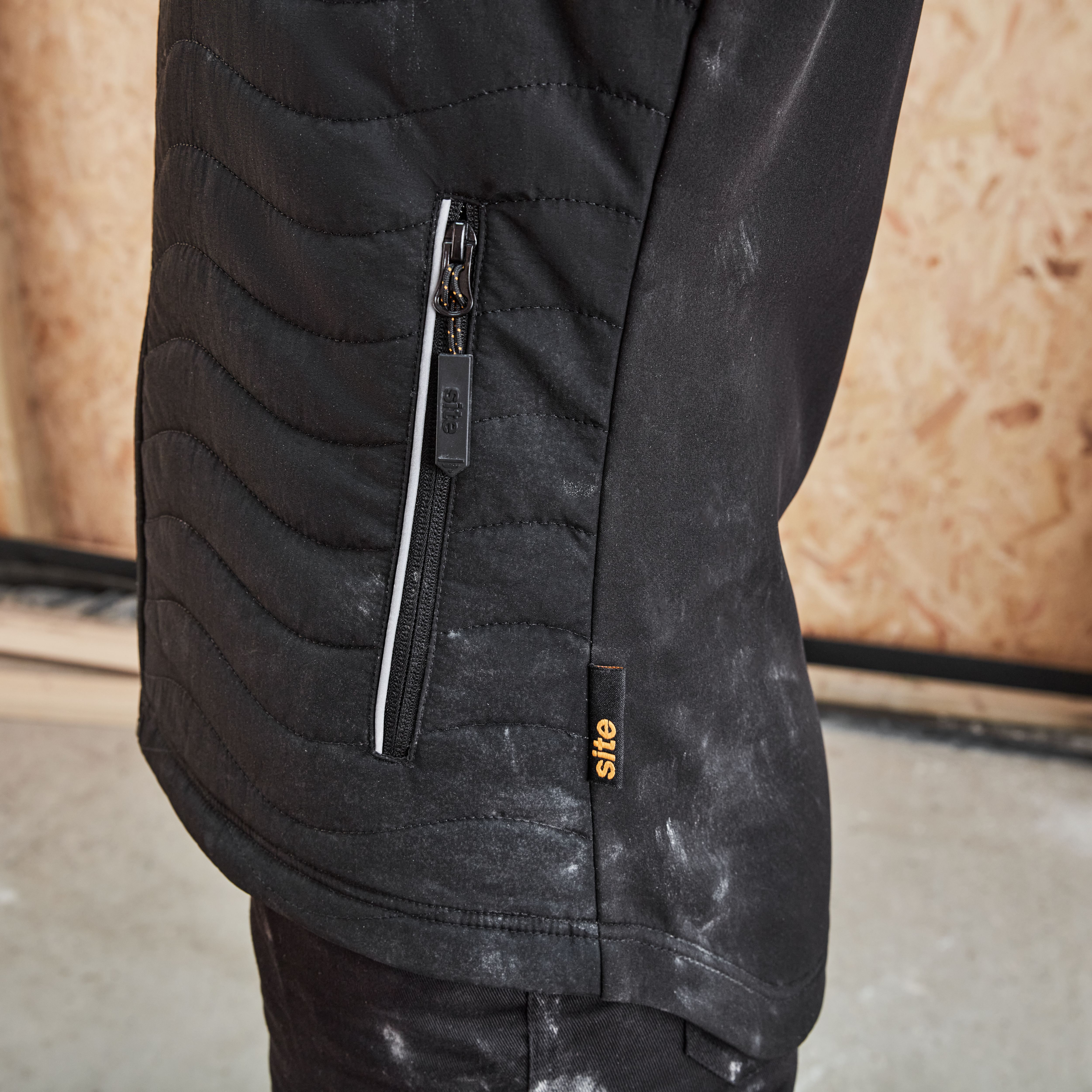 Site Black Bodywarmer, Size 8