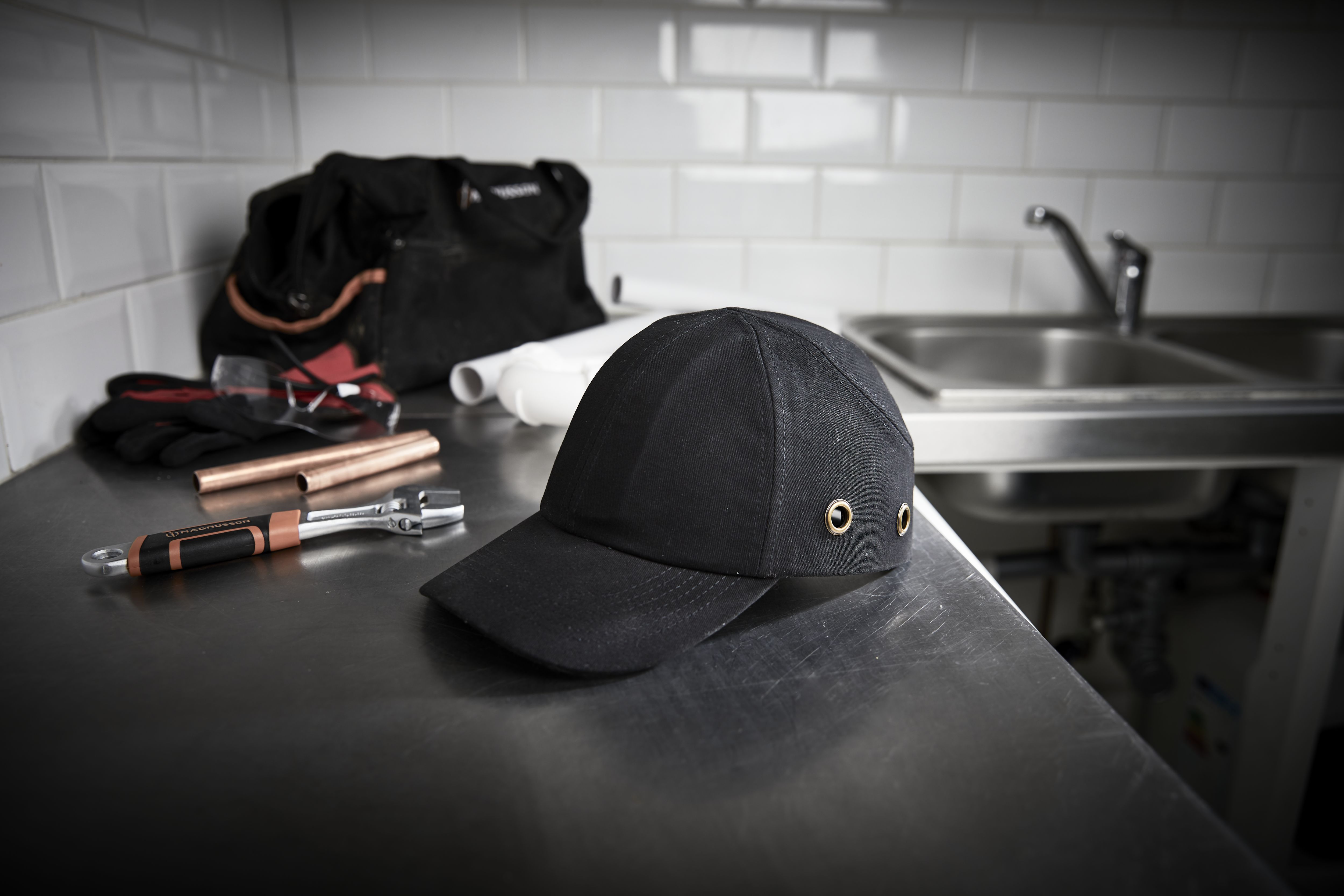 Site Black Bump cap