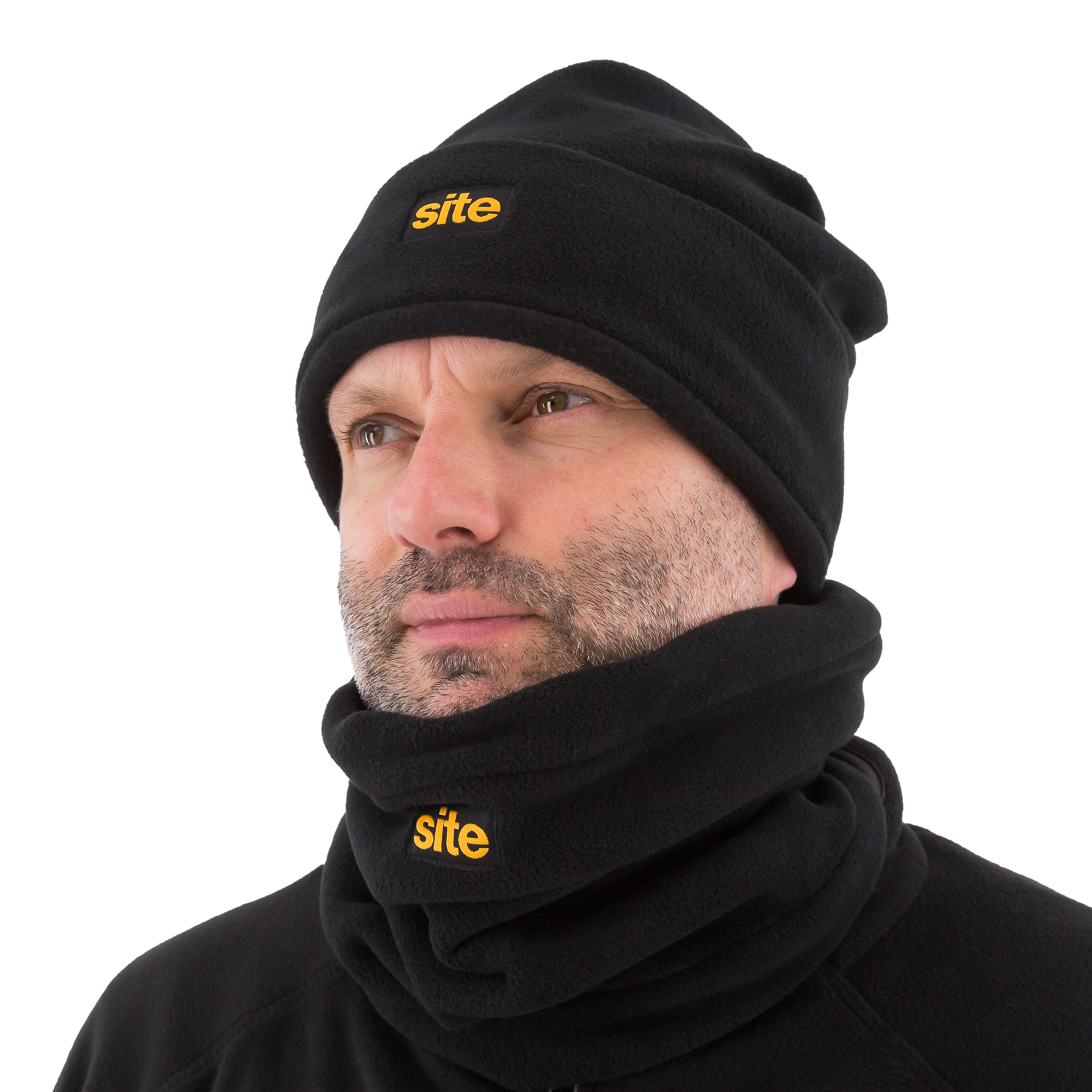 Site Black Men's Polar fleece accessory pack One size, Pack of 3