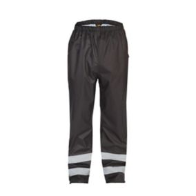 Site Black Waterproof Trousers Medium