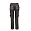Site Bolden Grey & black Men's Holster pocket trousers, W34" L32"