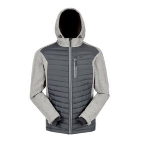 Site Bonnington Black & grey Men's Softshell jacket, Medium