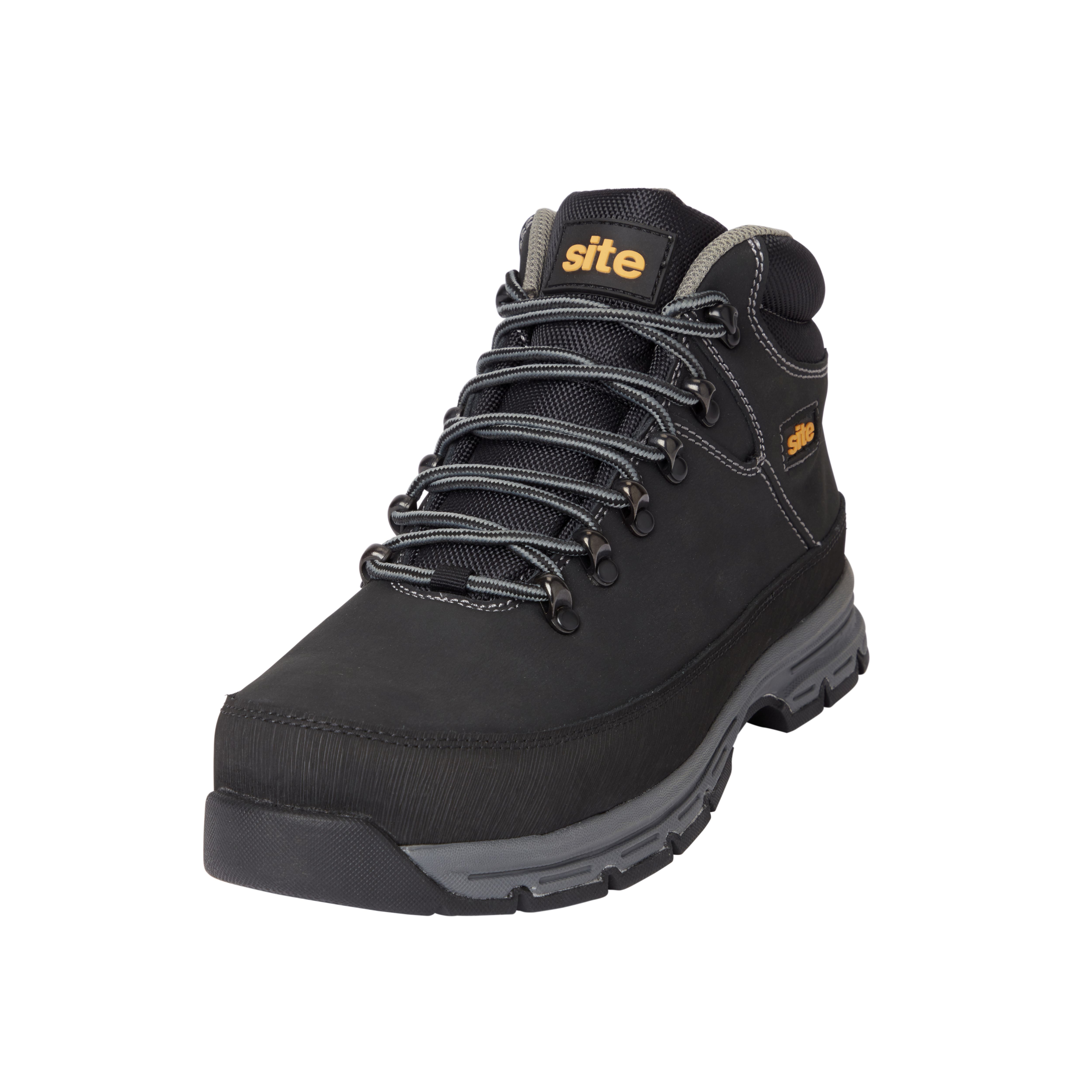 Grey sales safety boots