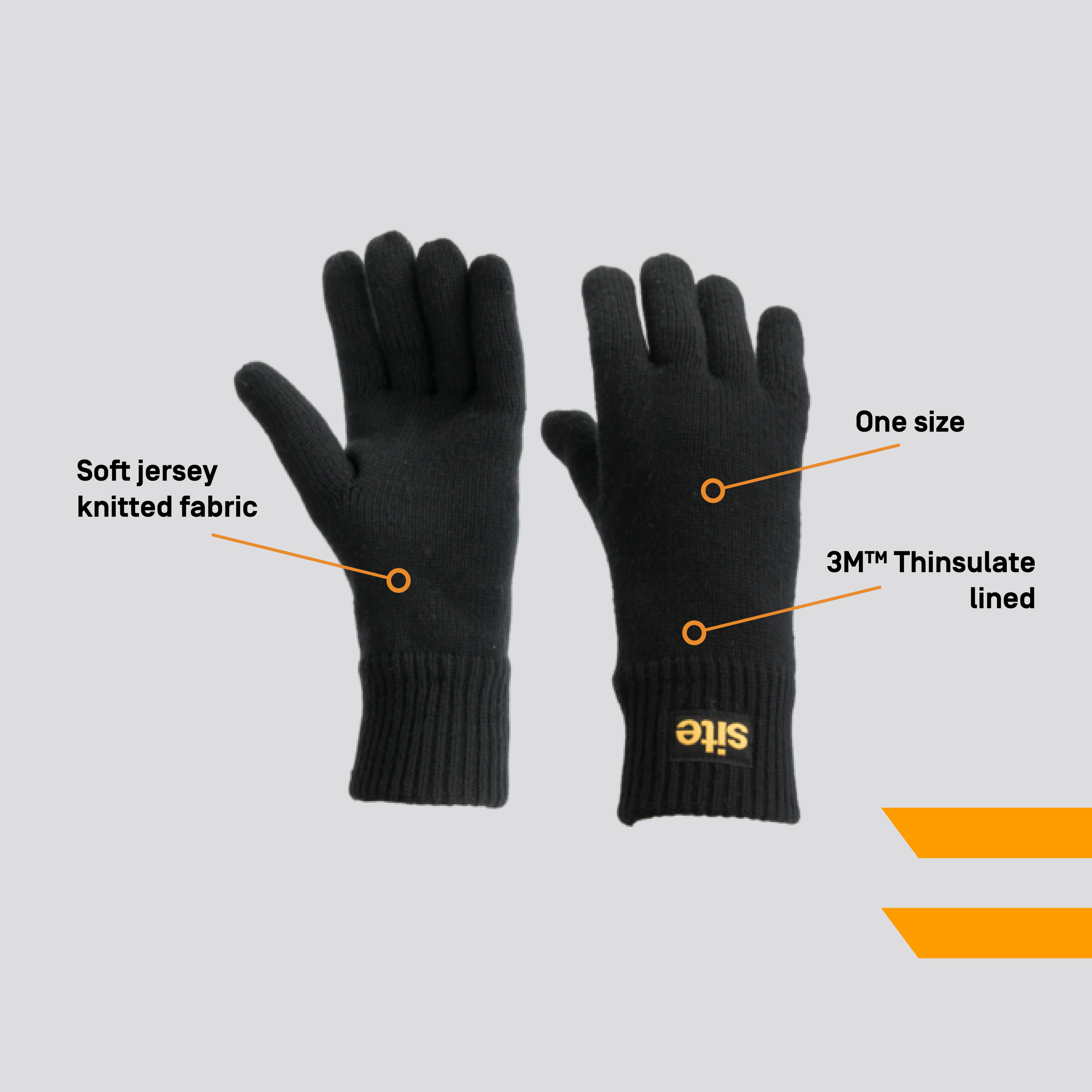 Site Carow Thermal protection gloves, One size