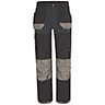 Site Chinook Black & Grey Men's Holster pocket trousers, W30" L32"