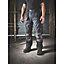 Site Chinook Black & Grey Men's Holster pocket trousers, W32" L32"