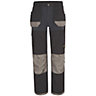 Site Chinook Black & Grey Men's Holster pocket trousers, W36" L32"