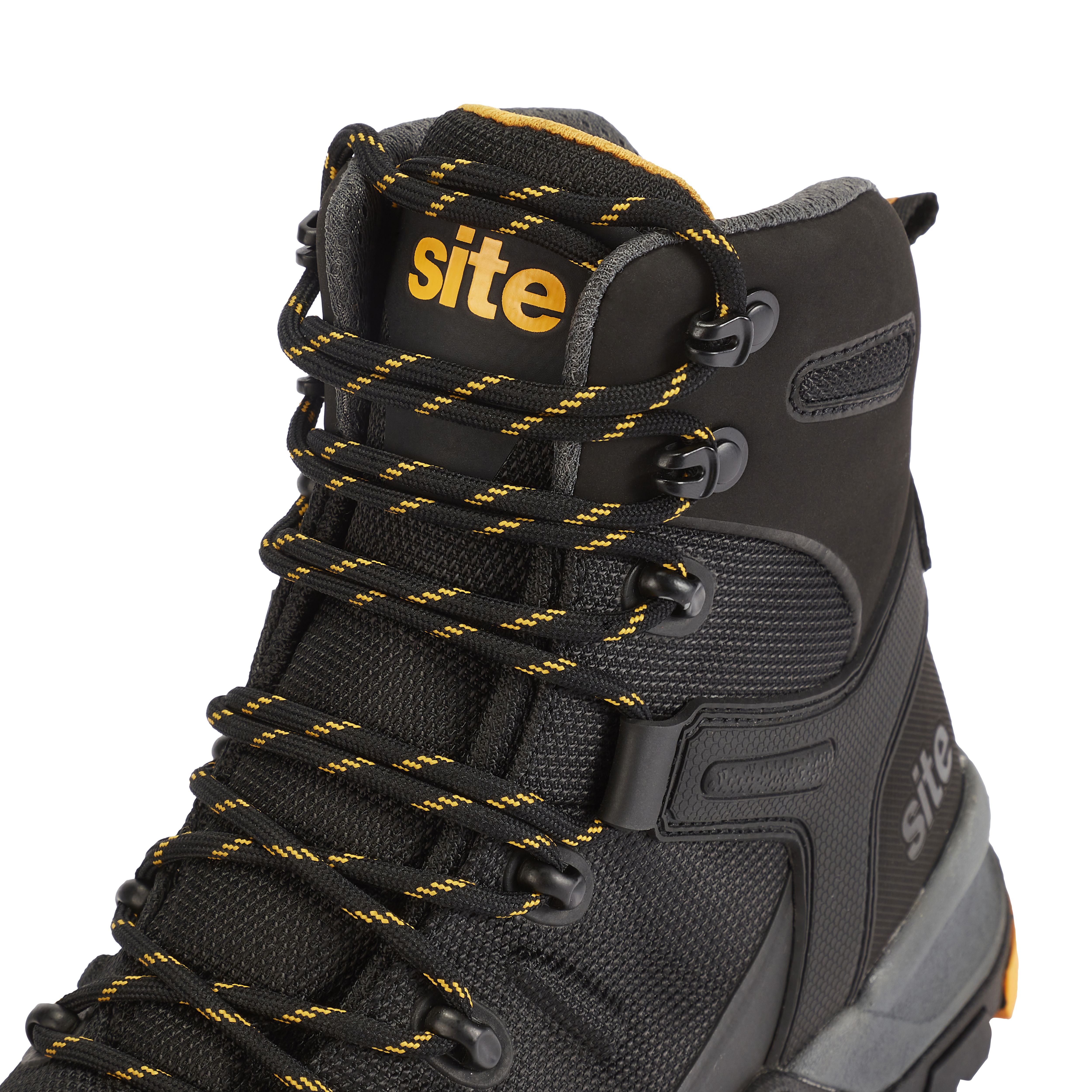 Site Densham Safety Boots Black Size 10 (851RV)