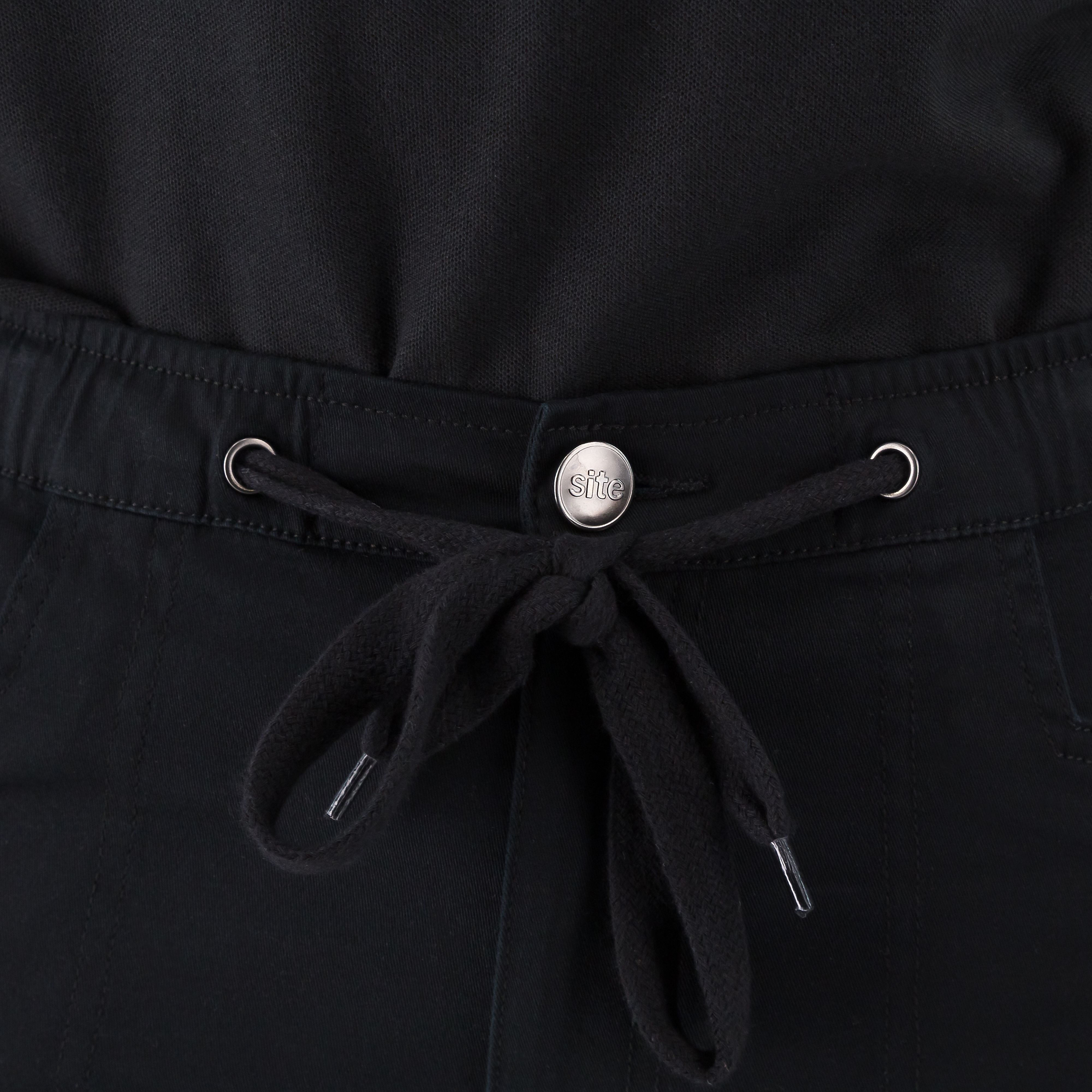 Site Dunnell Black Men's Multi-pocket trousers, W38" L32"