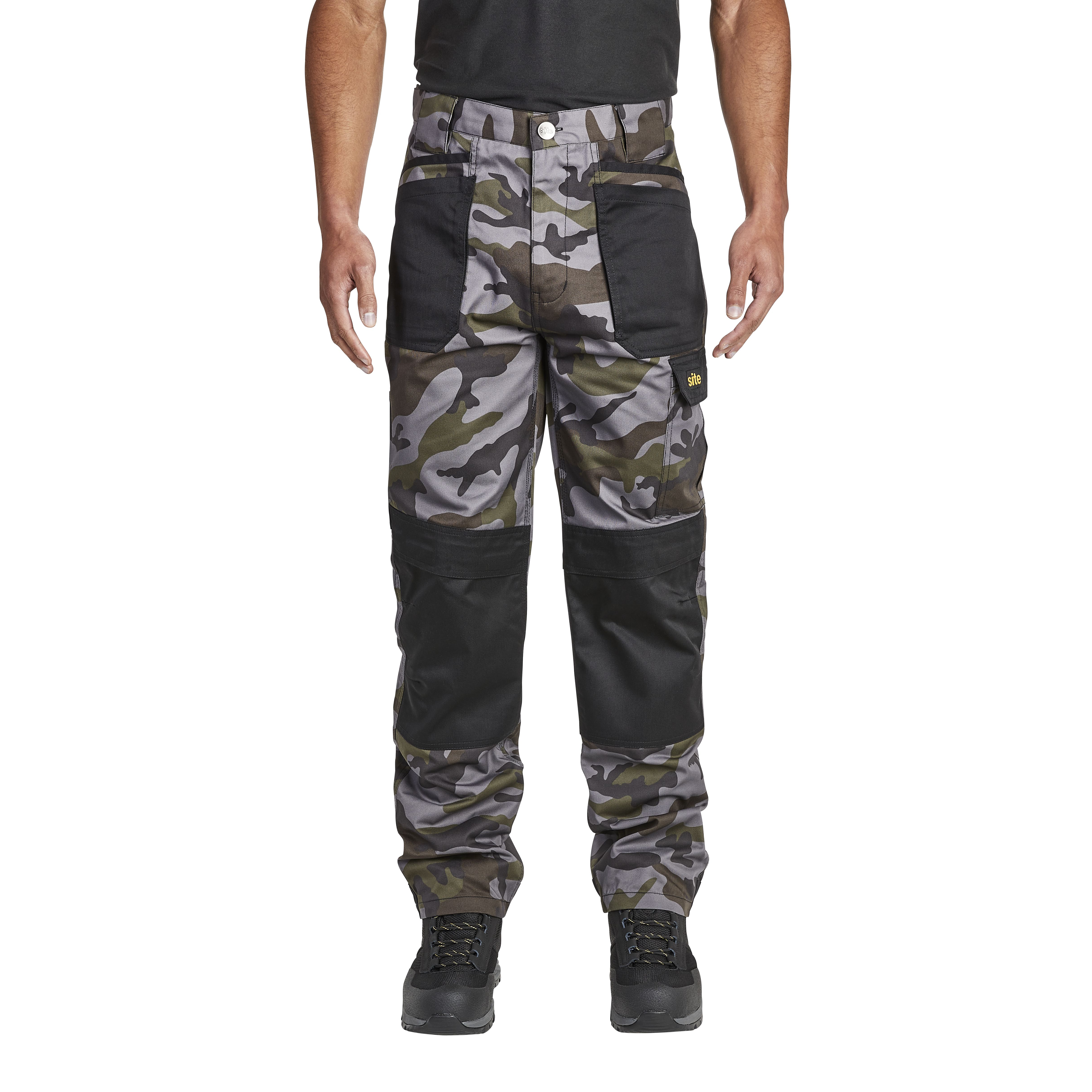 Camo clearance work trousers