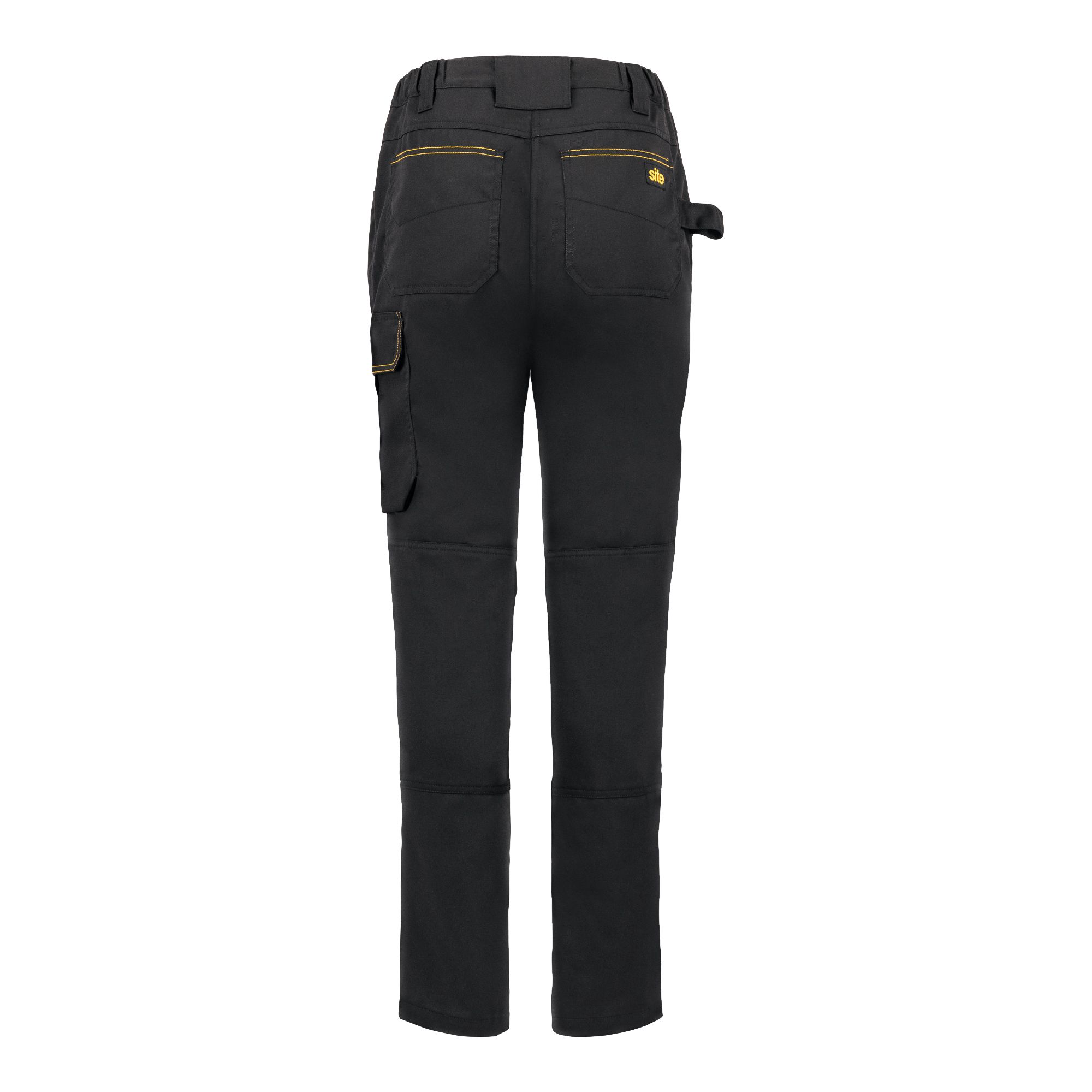 Site Heyward Black Ladies trousers, Size 10 L31"