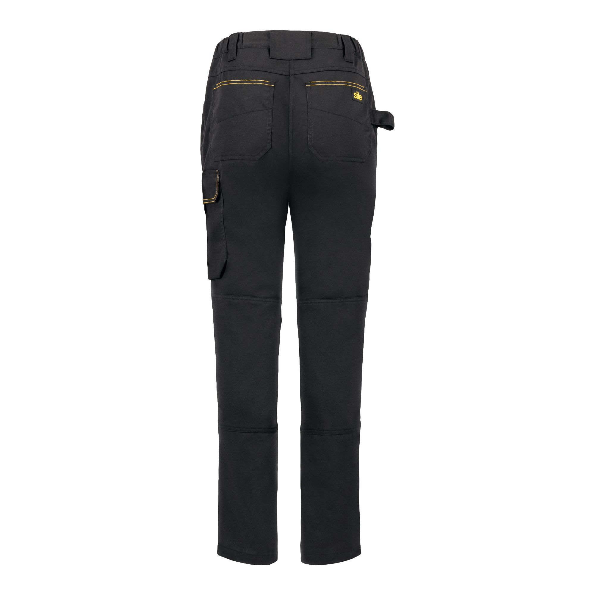 Site Heyward Black Ladies trousers, Size 14 L31