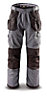 Site Hound Black & grey Trousers, W40" L32"