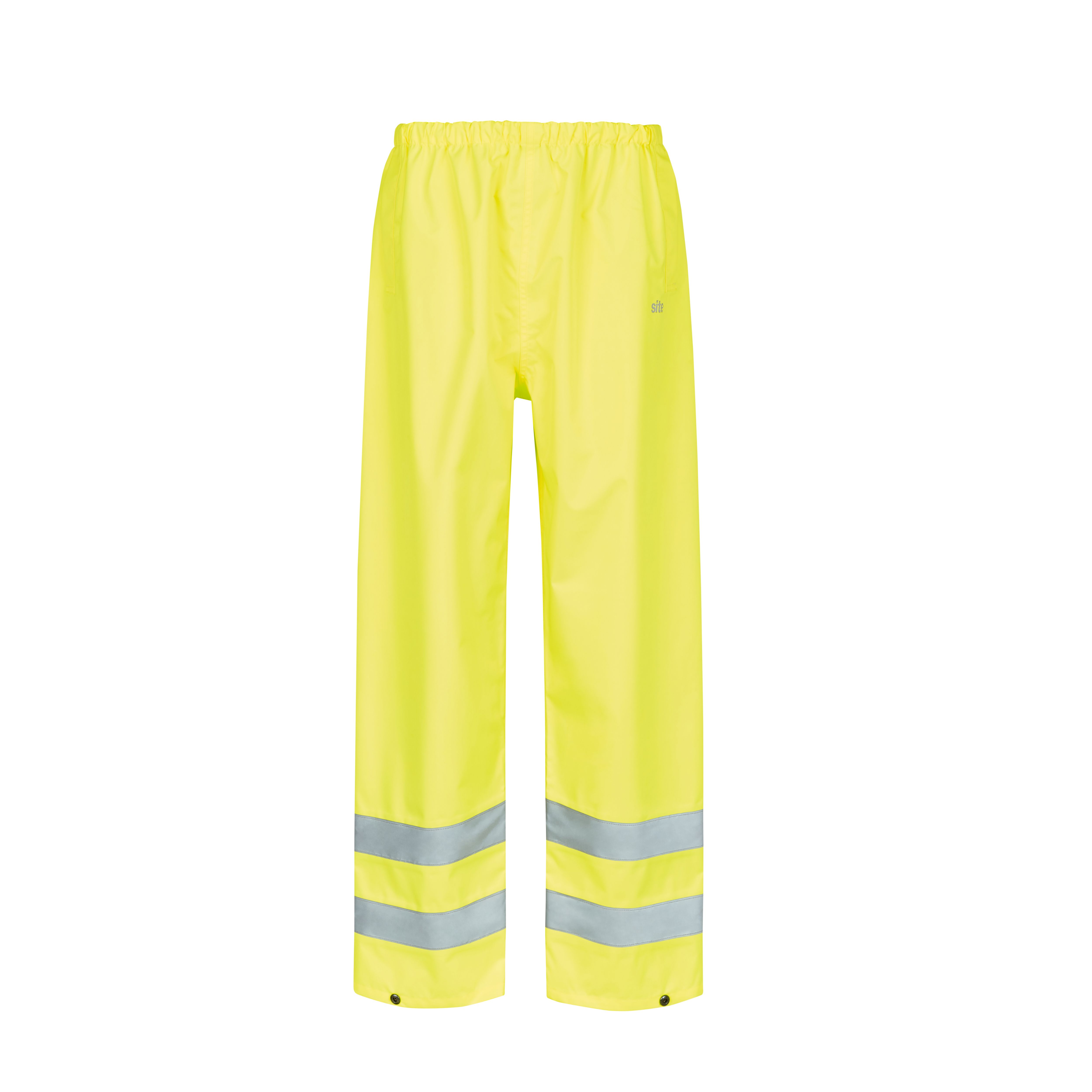 Site Huske Yellow Waterproof Hi-vis trousers, Large