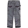 Site Jackal Grey/Black Men's Trousers, W34" L30"