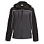 Site Kardal Black/Grey Women's Softshell jacket, Size 12-14
