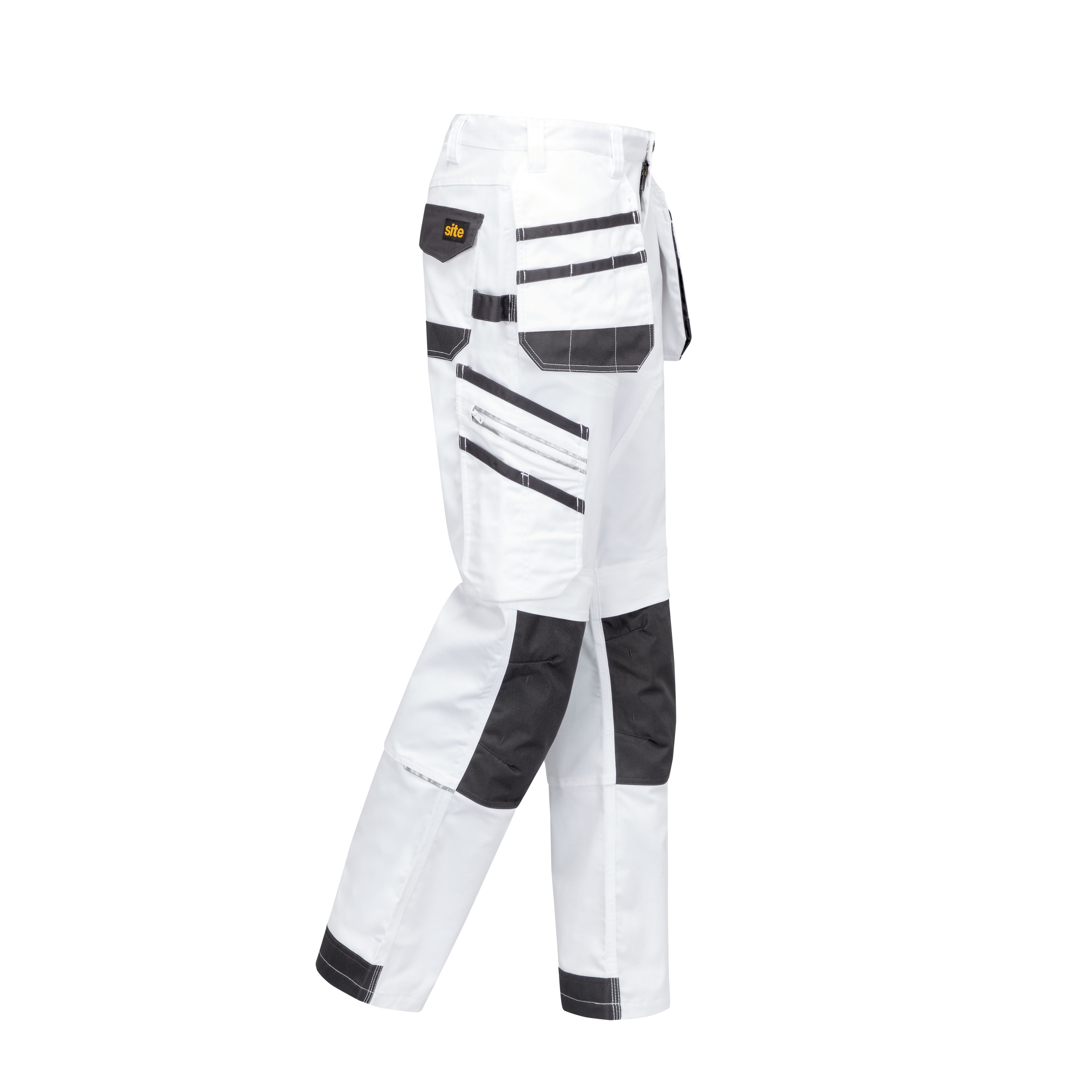 Site Kirksey White Men's Holster pocket trousers, W38" L32"