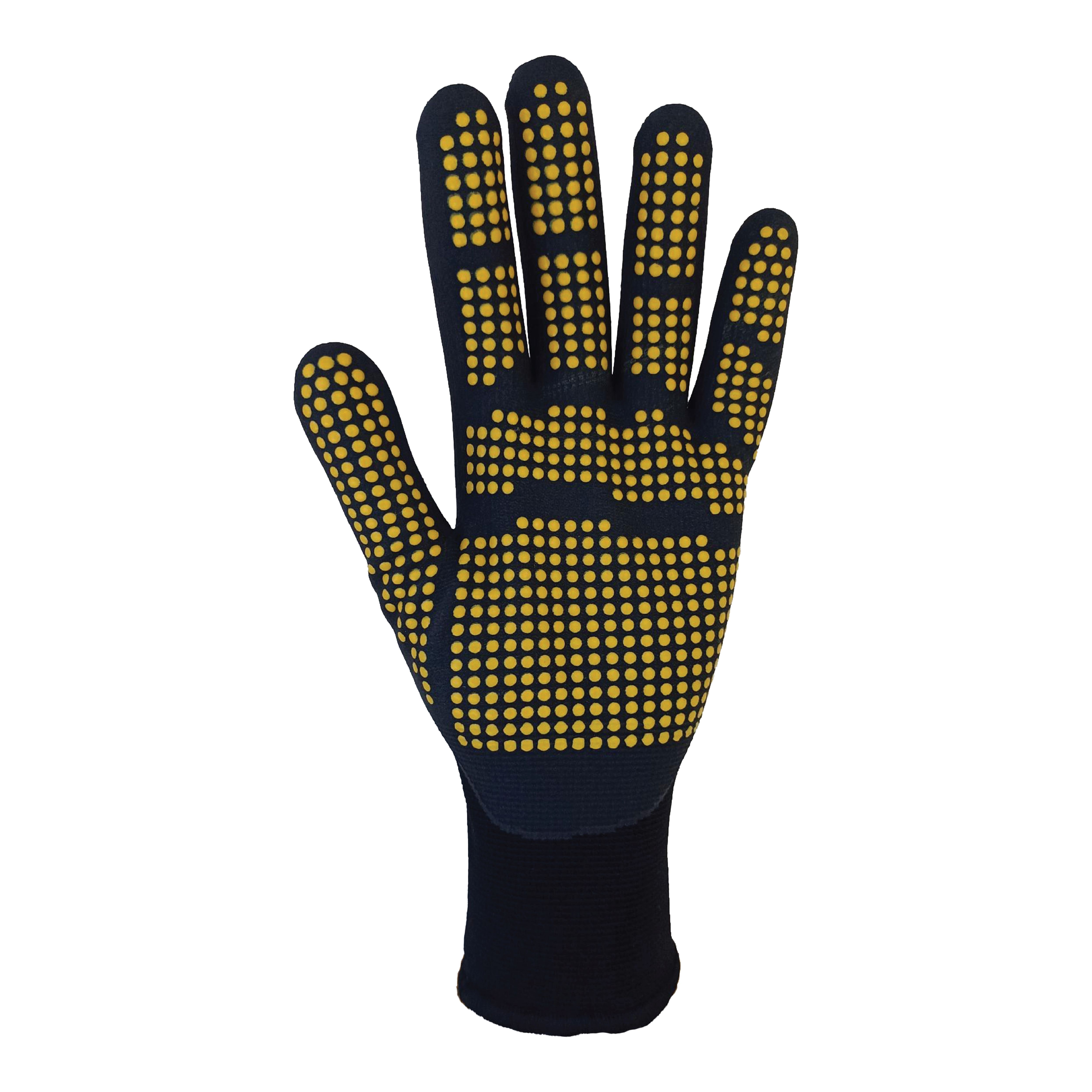 Site Nitrile Black & yellow General handling gloves, Large