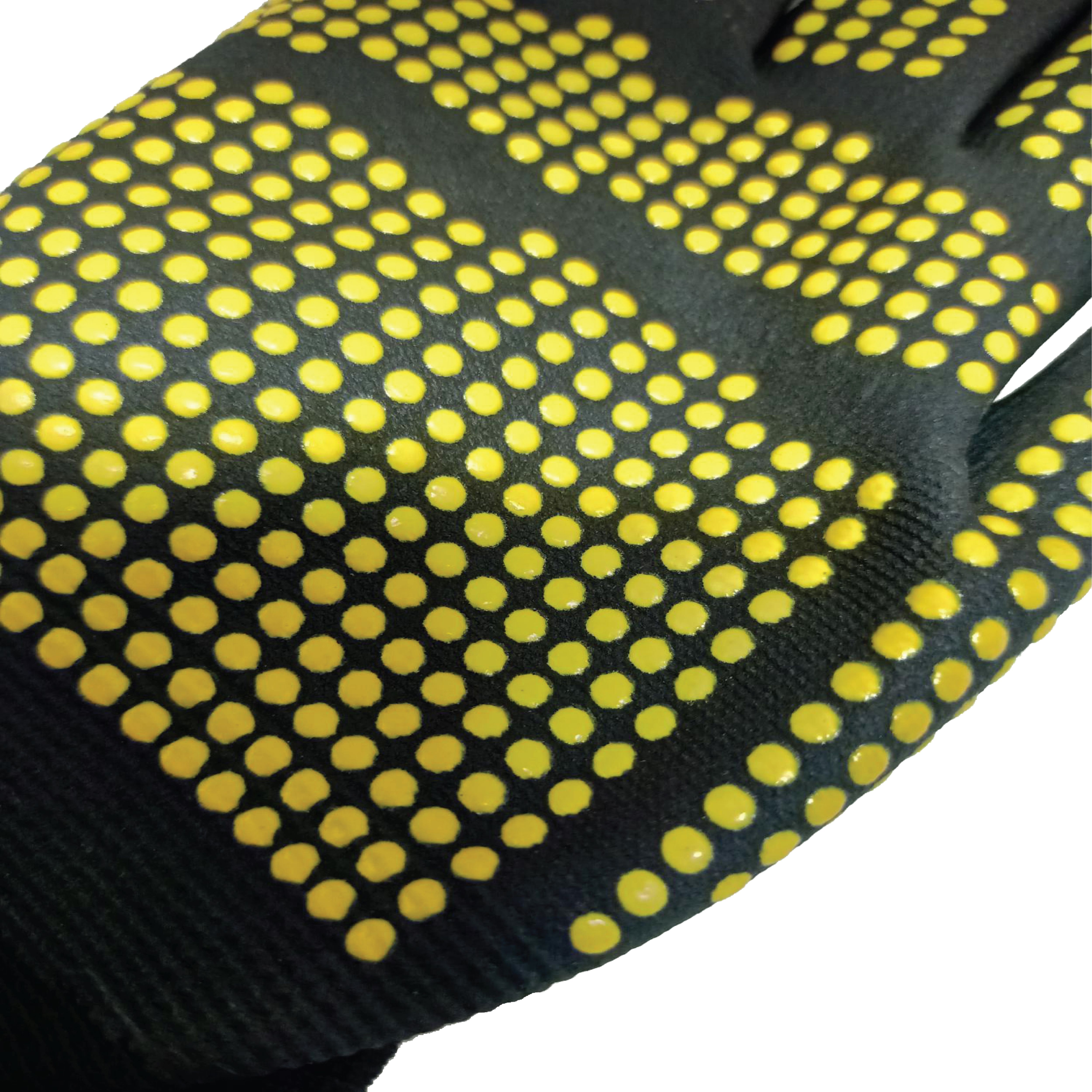Site Nitrile Black & yellow General handling gloves, Large