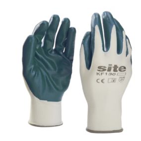 Site Nylon Blue General handling gloves, Large