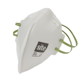 Site P1 Unvalved Disposable dust mask SRE435, Pack of 10