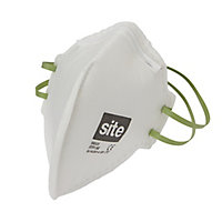 Site P1 Unvalved Disposable dust mask SRE435, Pack of 2
