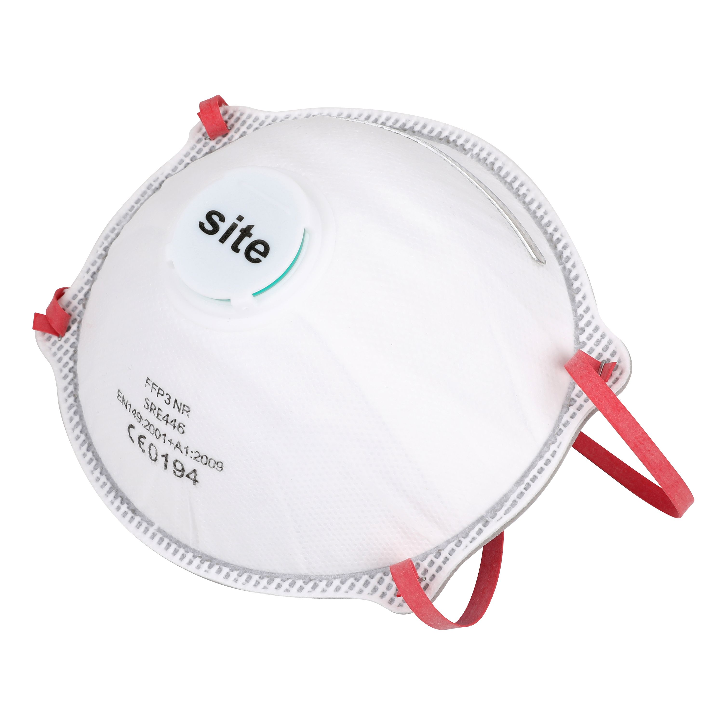 Site P3 Valved Disposable dust mask SRE446, Pack of 2